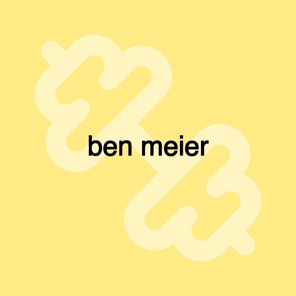 ben meier