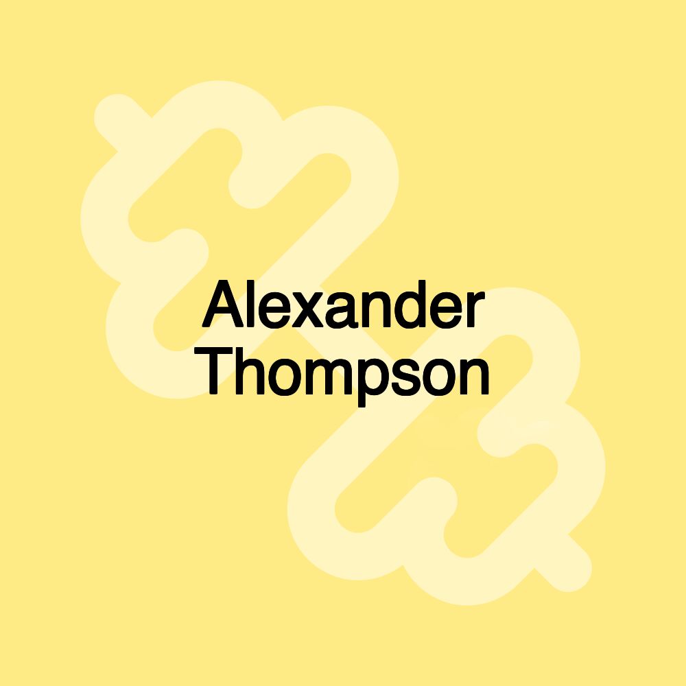 Alexander Thompson