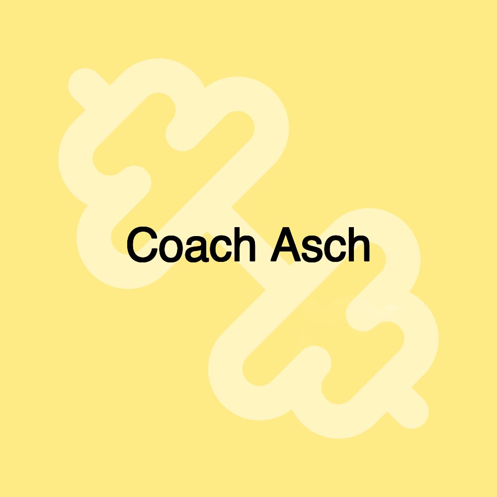 Coach Asch