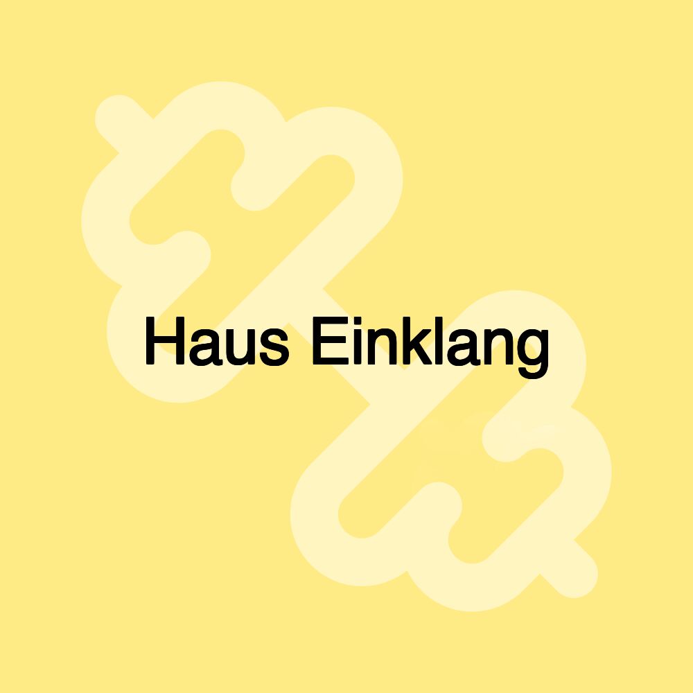 Haus Einklang