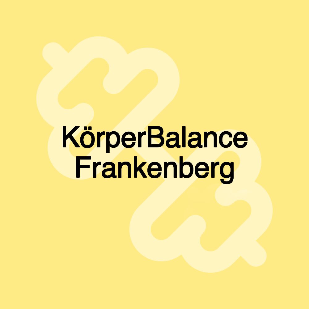 KörperBalance Frankenberg