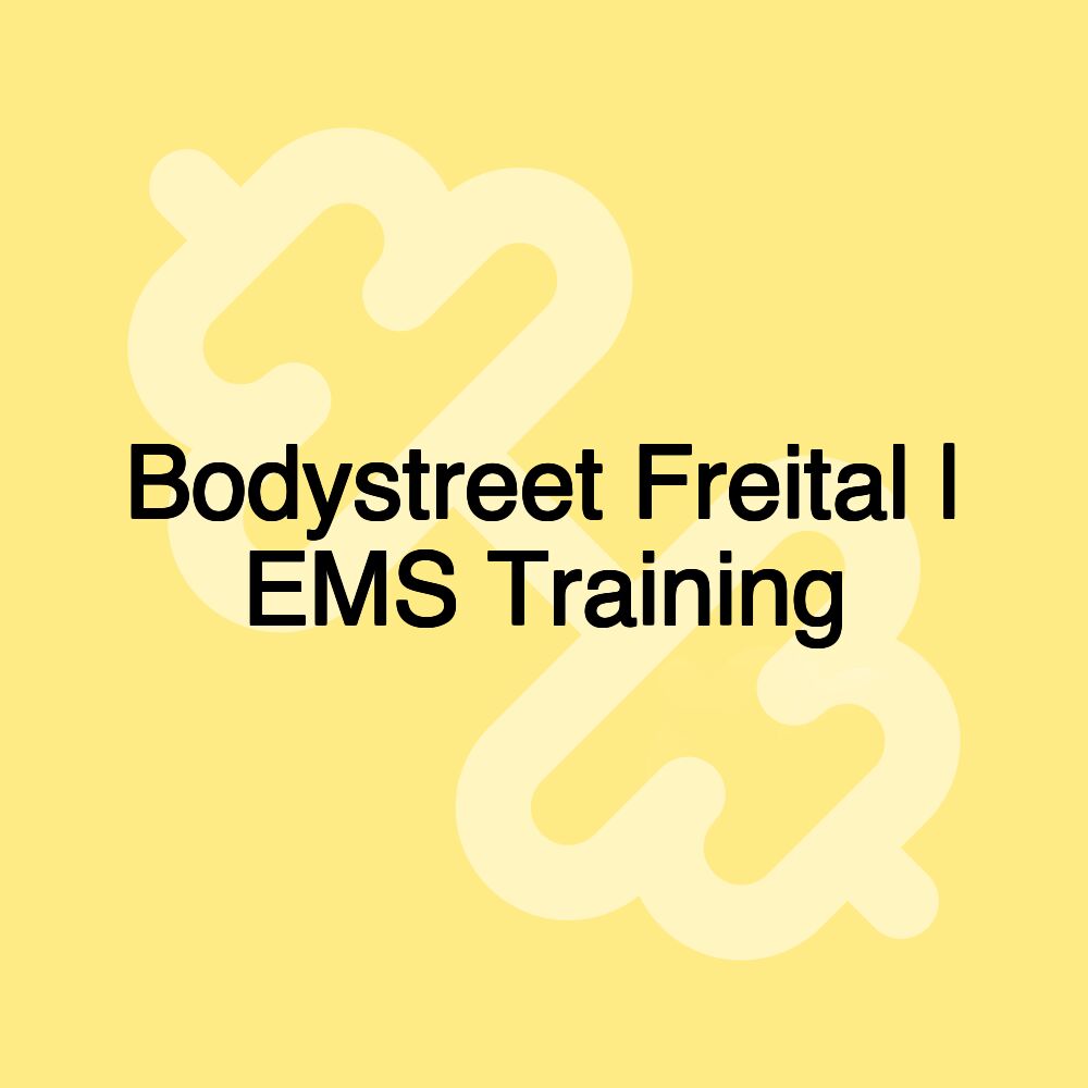 Bodystreet Freital | EMS Training