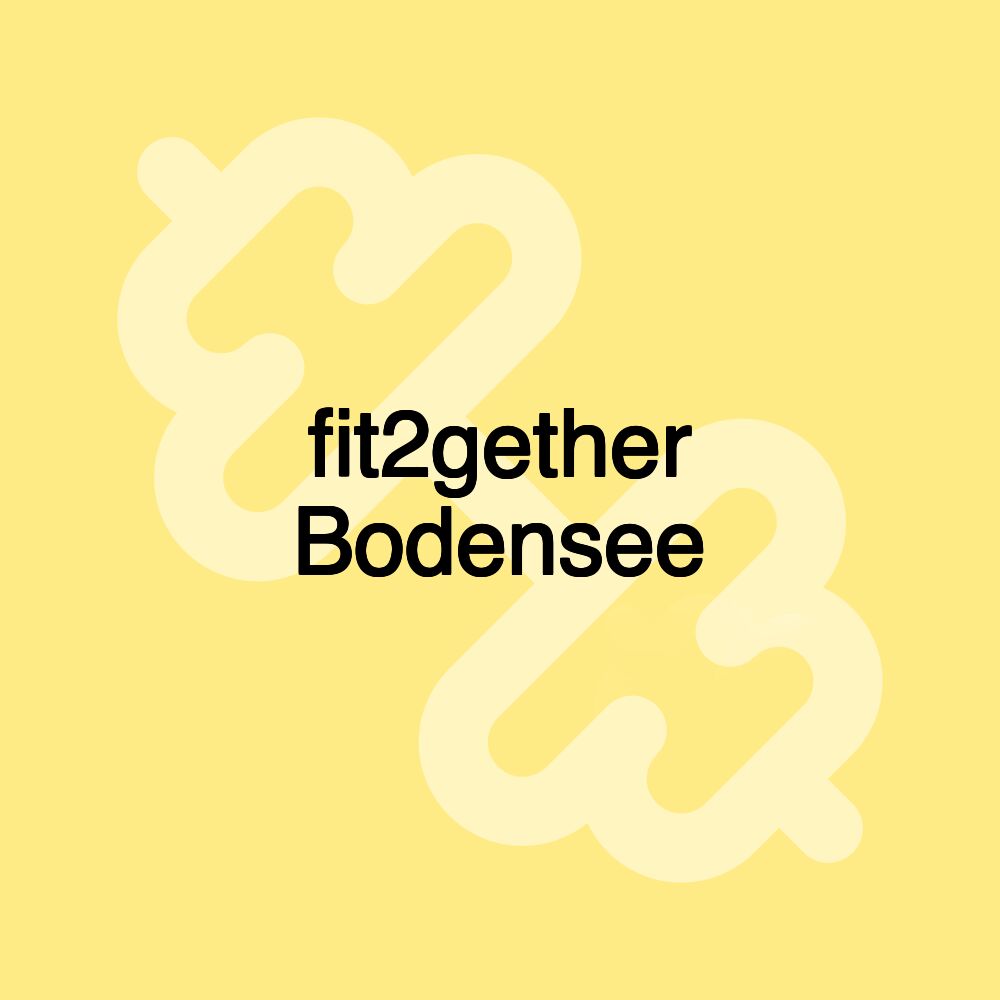 fit2gether Bodensee