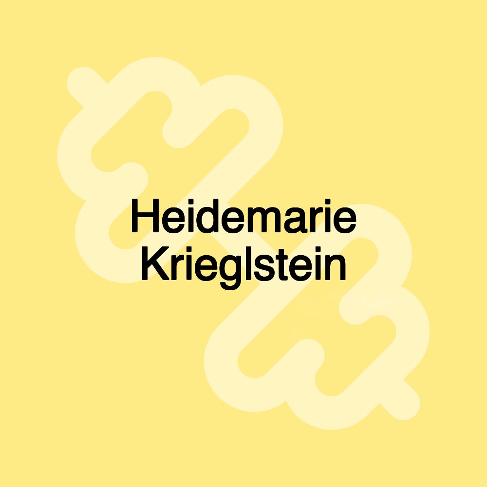 Heidemarie Krieglstein