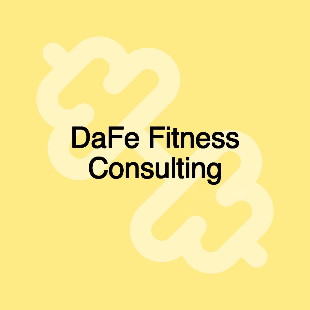 DaFe Fitness Consulting