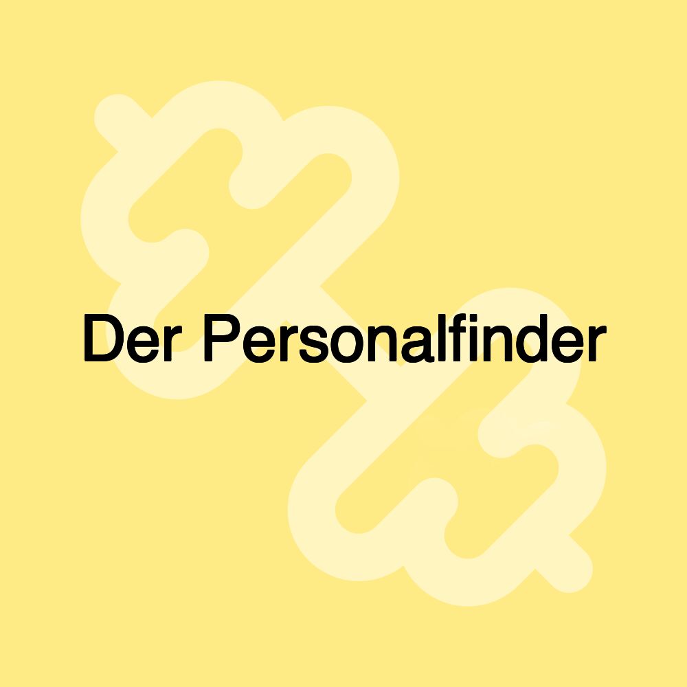 Der Personalfinder