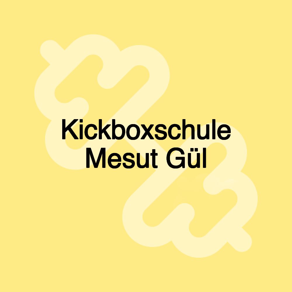 Kickboxschule Mesut Gül