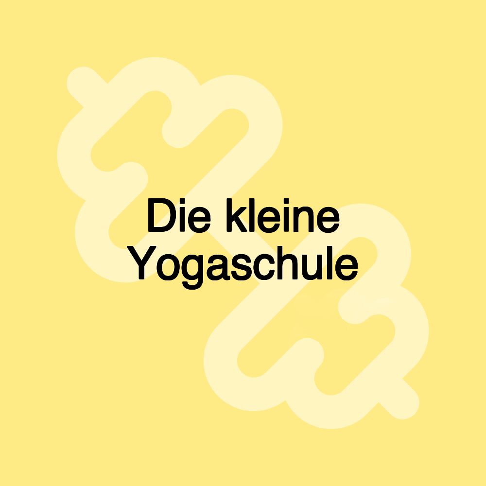 Die kleine Yogaschule