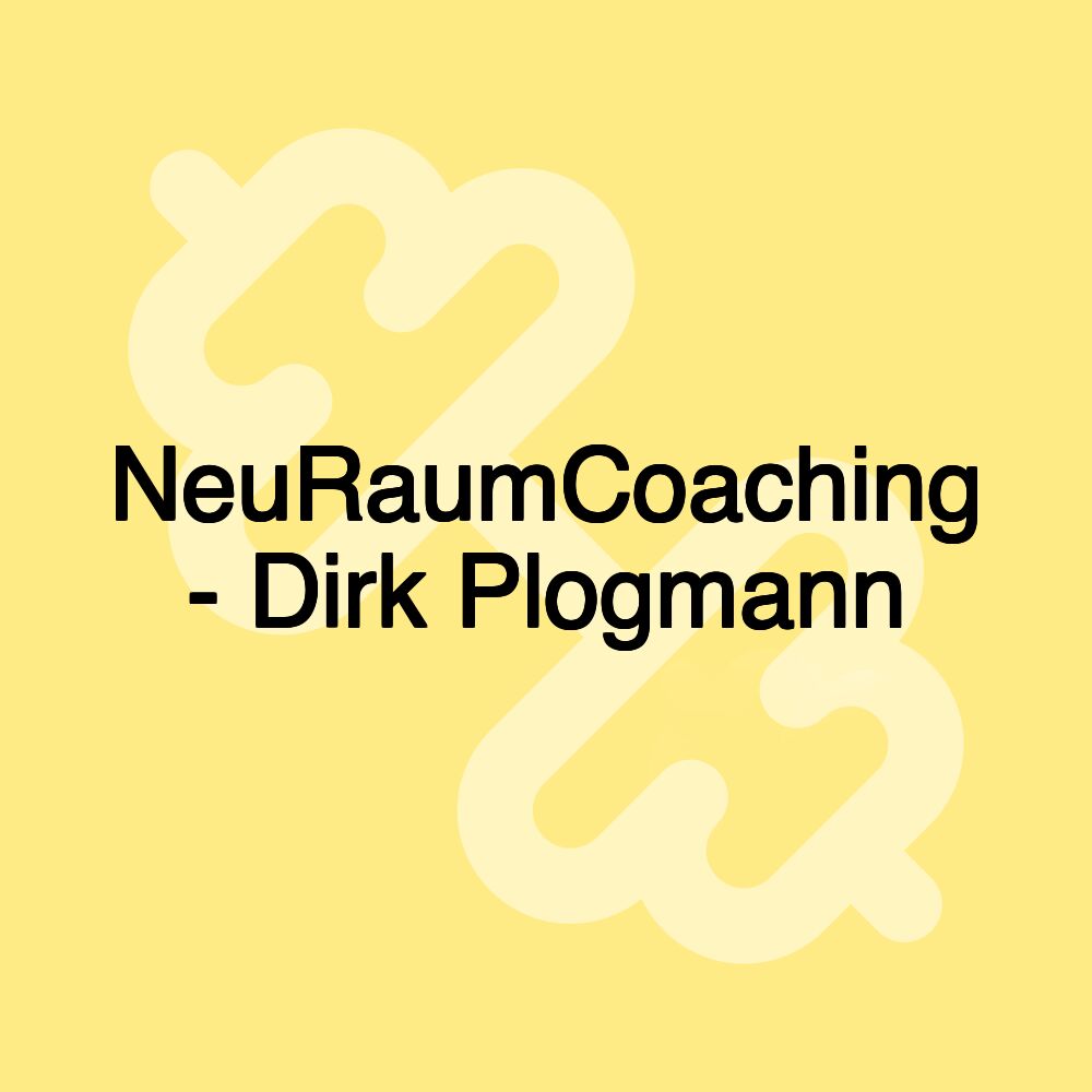 NeuRaumCoaching - Dirk Plogmann