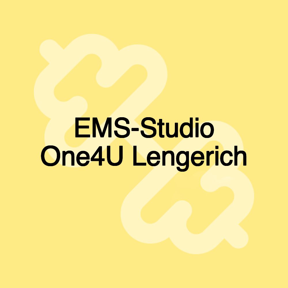 EMS-Studio One4U Lengerich