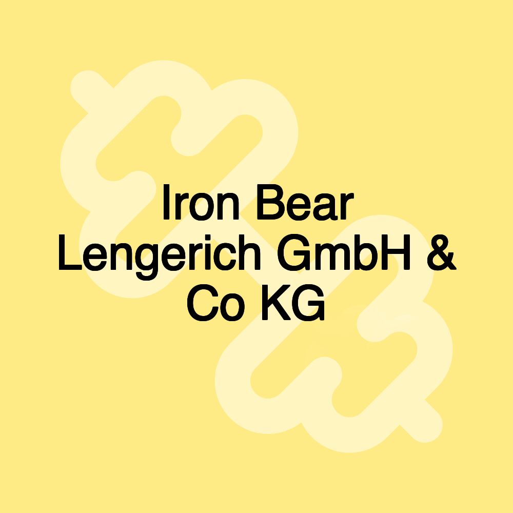 Iron Bear Lengerich GmbH & Co KG