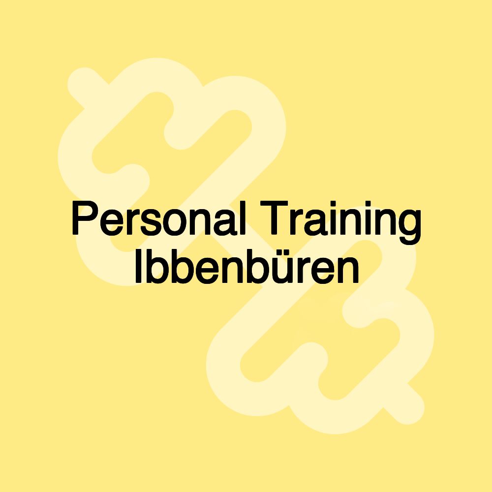 Personal Training Ibbenbüren