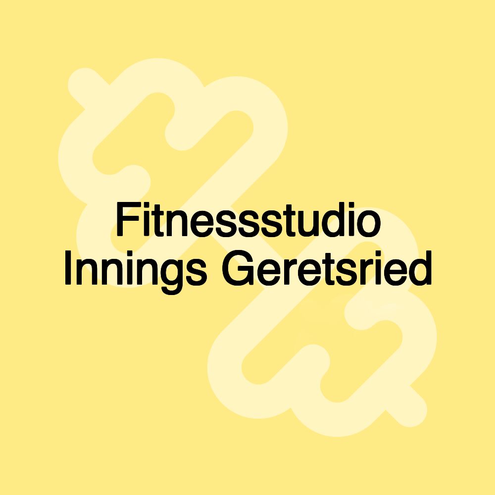 Fitnessstudio Innings Geretsried