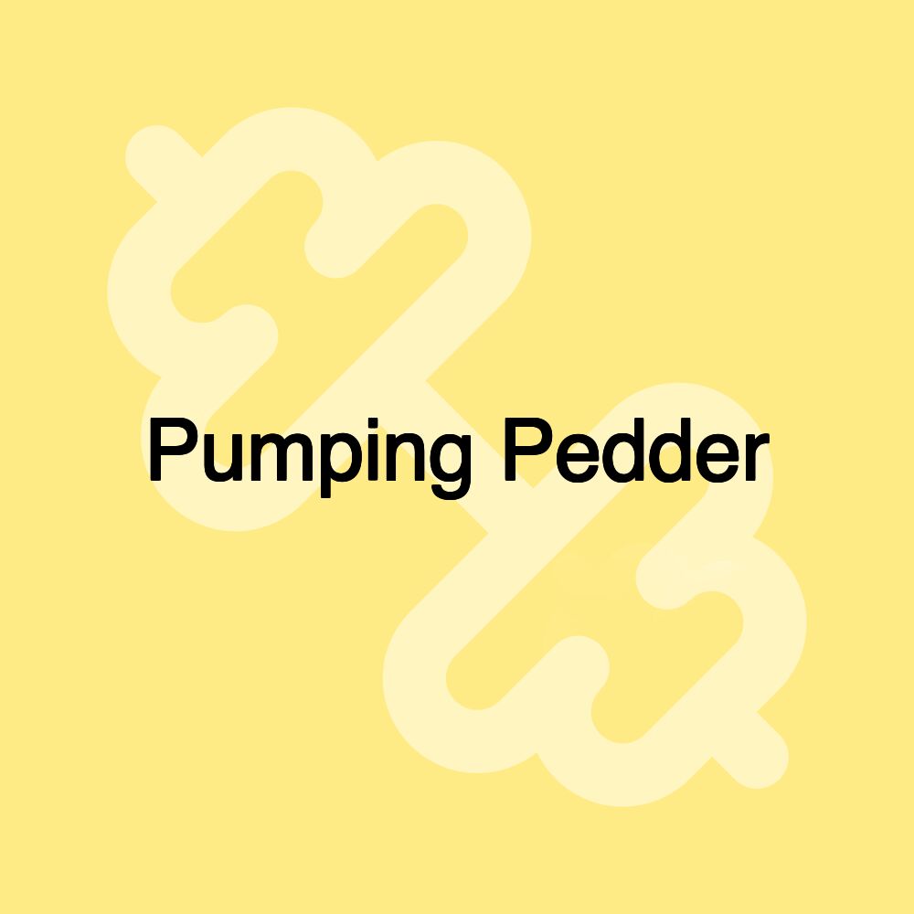 Pumping Pedder