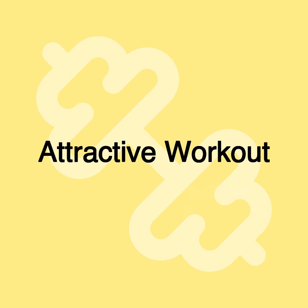 Attractive Workout