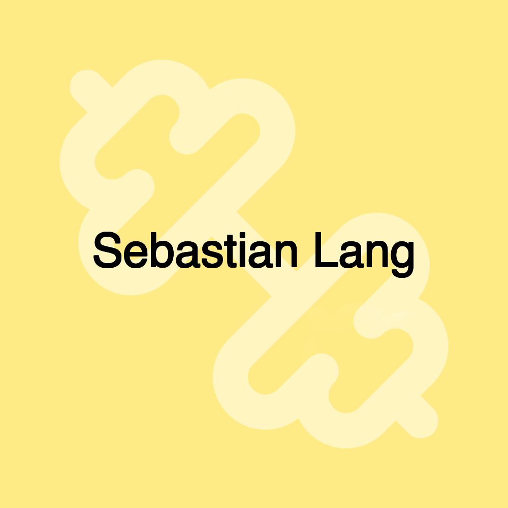 Sebastian Lang