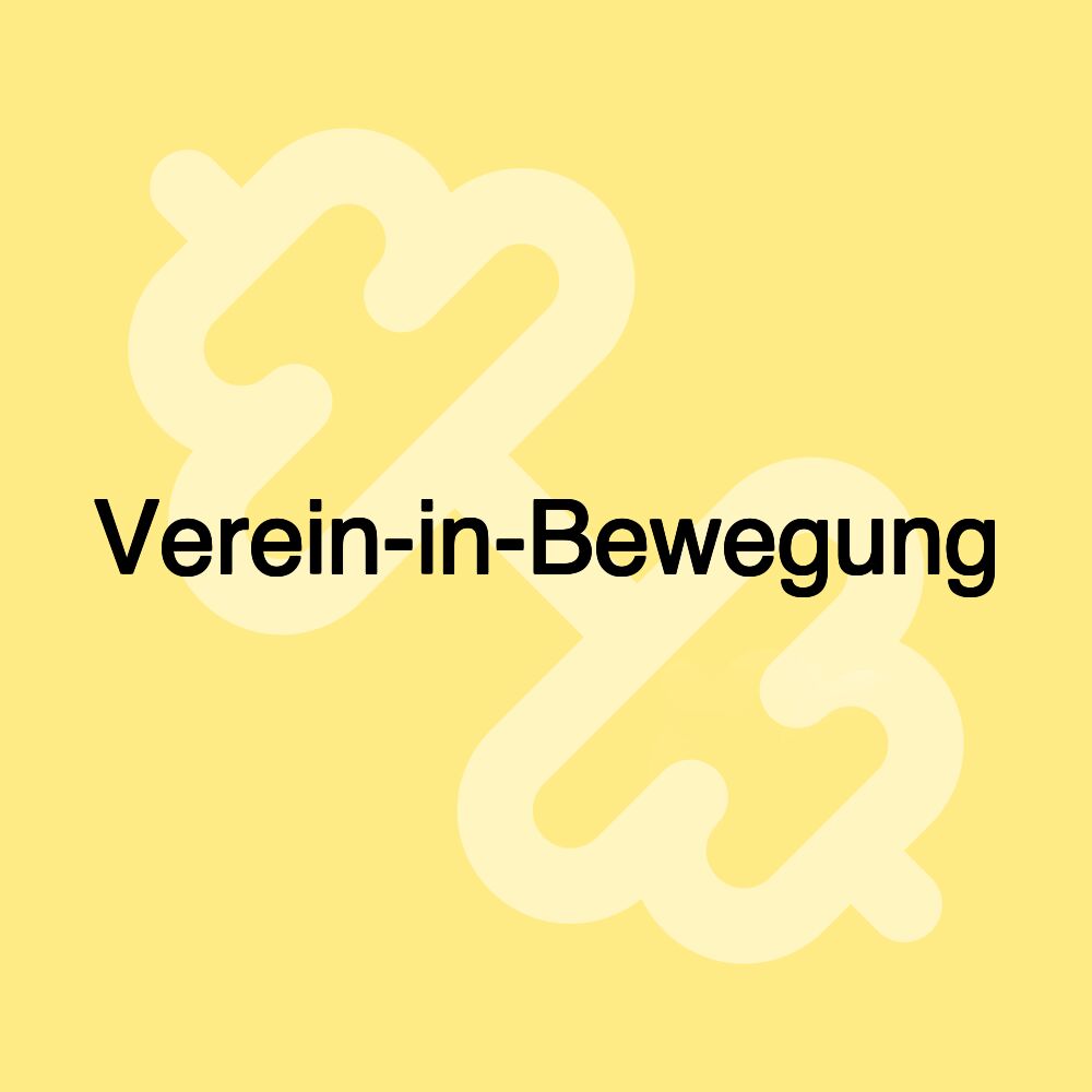 Verein-in-Bewegung