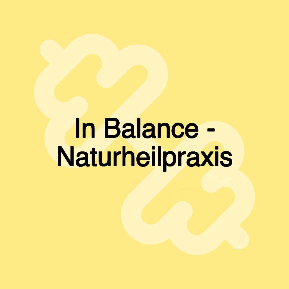 In Balance - Naturheilpraxis