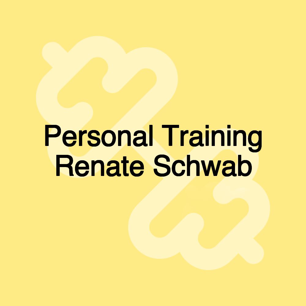 Personal Training Renate Schwab