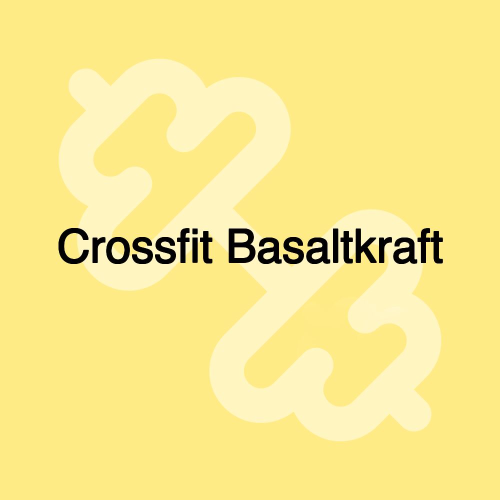 Crossfit Basaltkraft