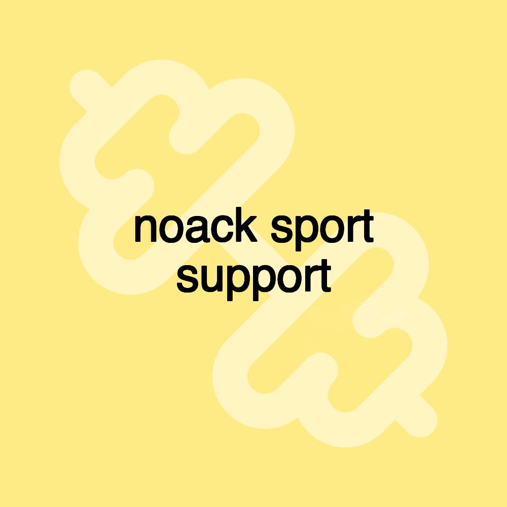 noack sport support