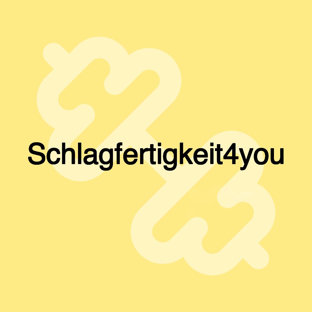 Schlagfertigkeit4you