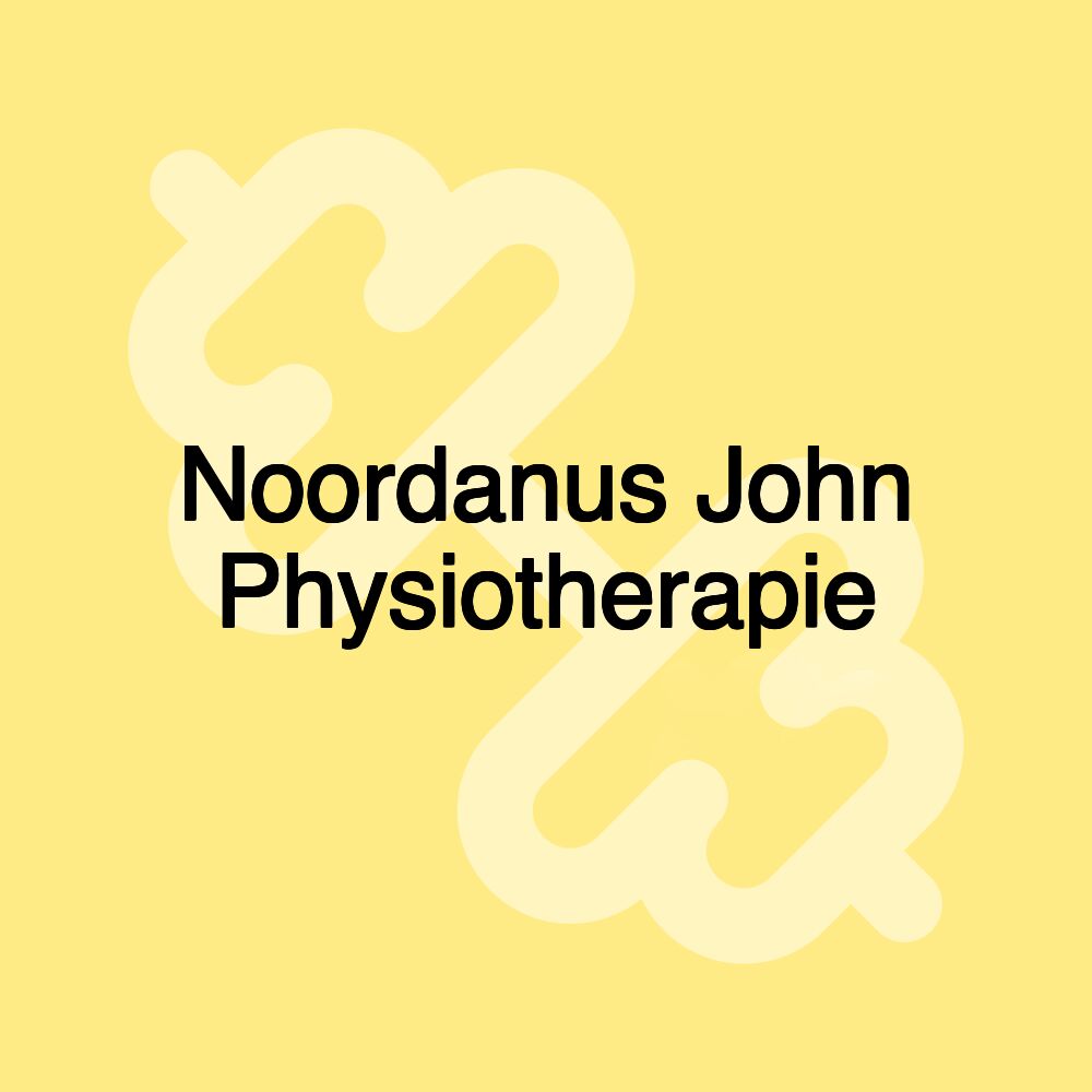 Noordanus John Physiotherapie