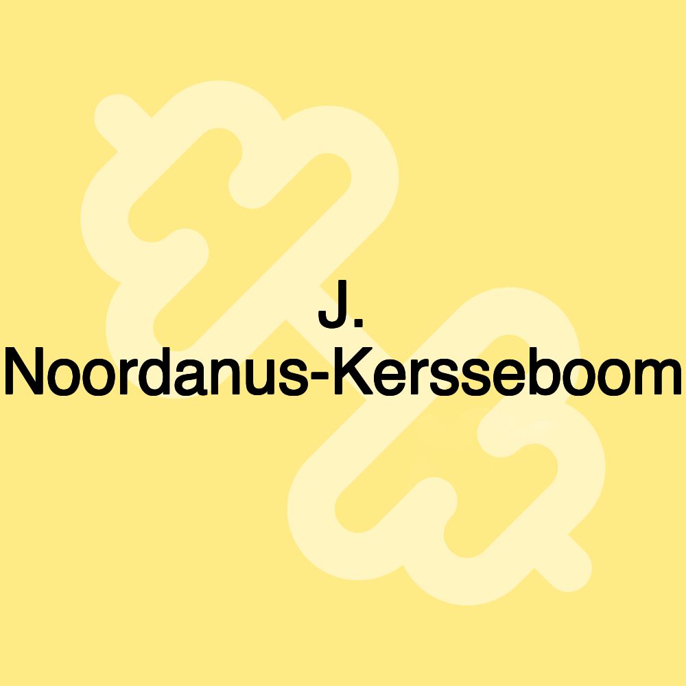 J. Noordanus-Kersseboom