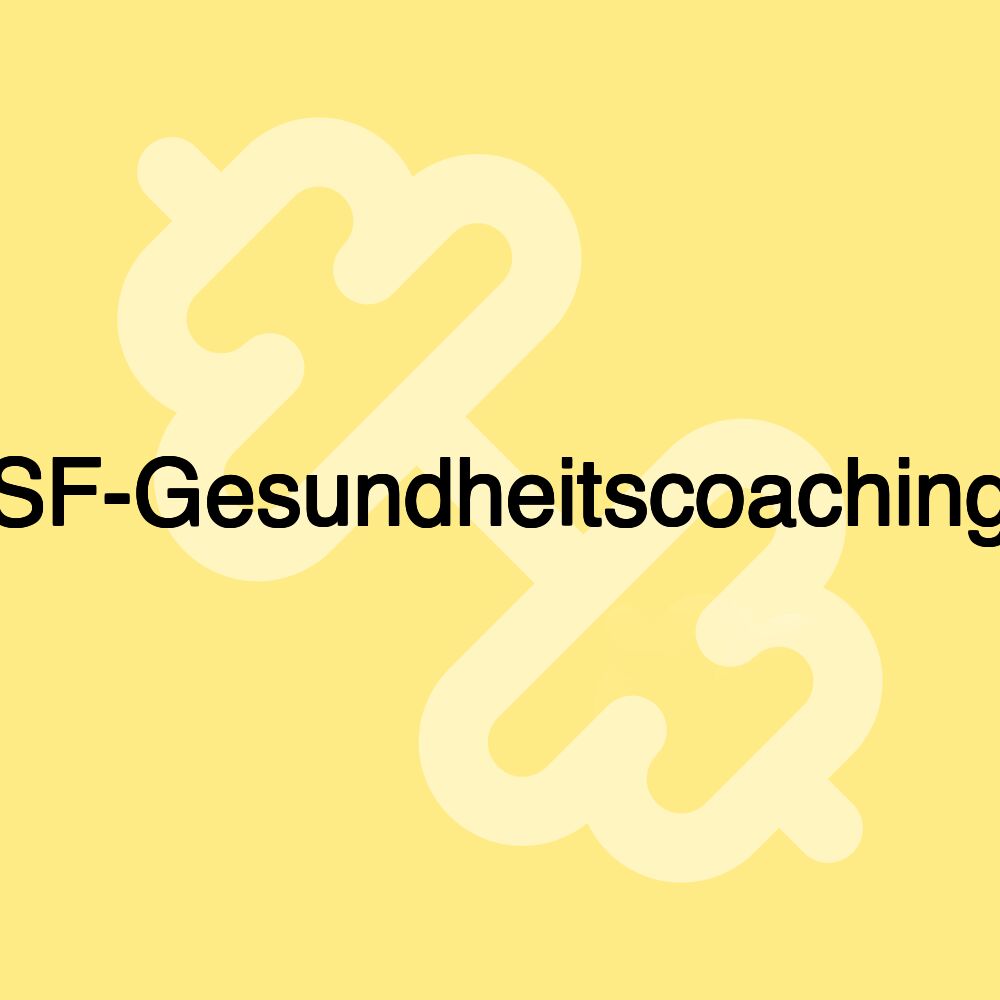 SF-Gesundheitscoaching