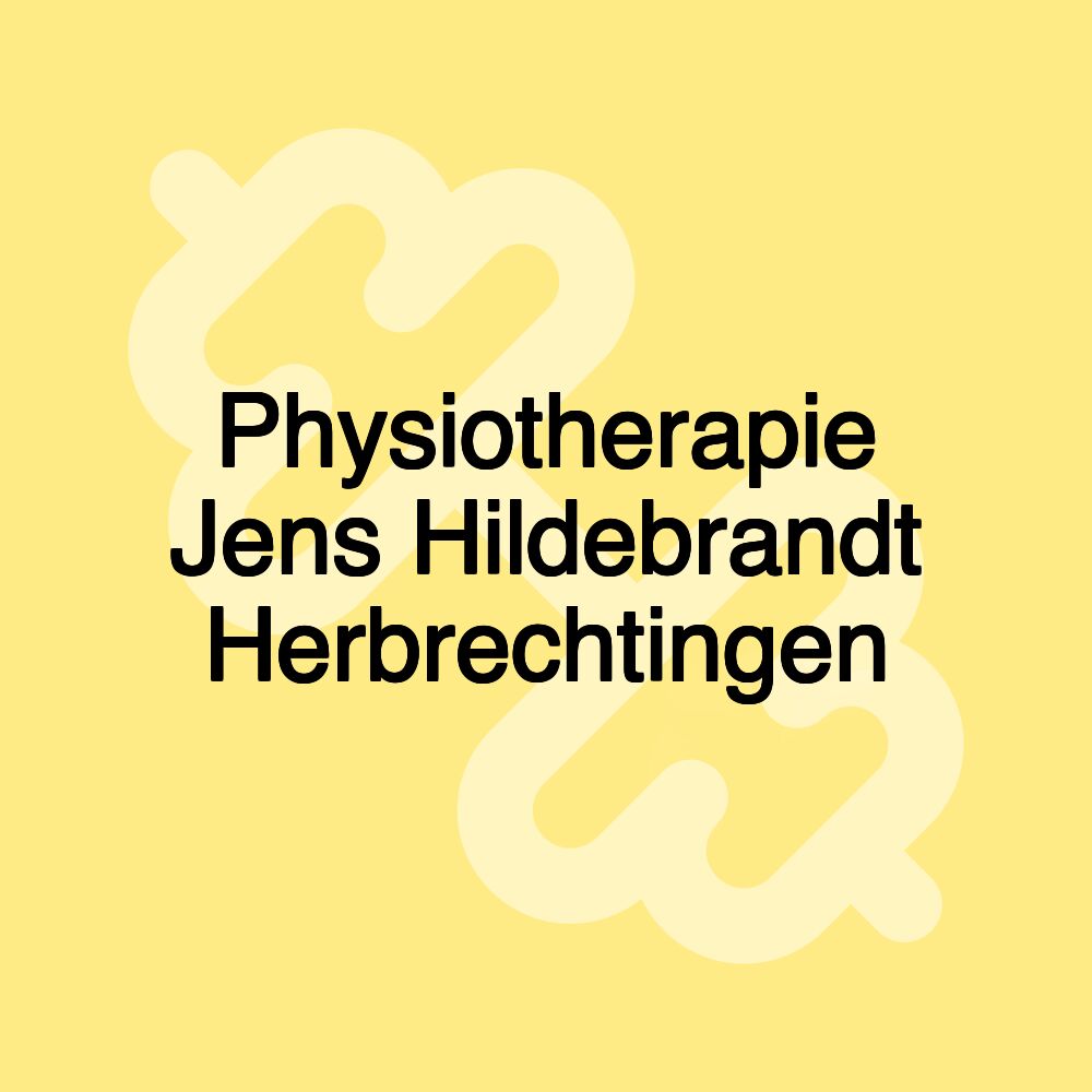 Physiotherapie Jens Hildebrandt Herbrechtingen