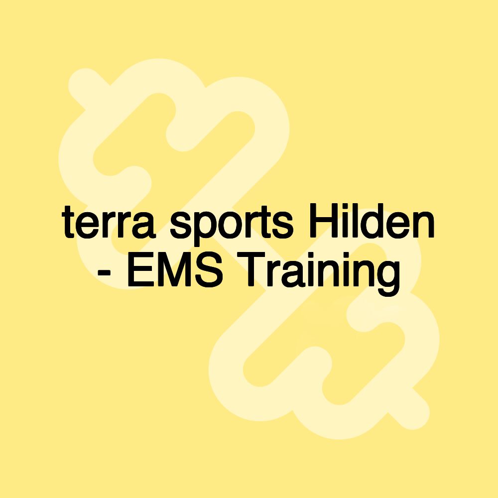 terra sports Hilden - EMS Training