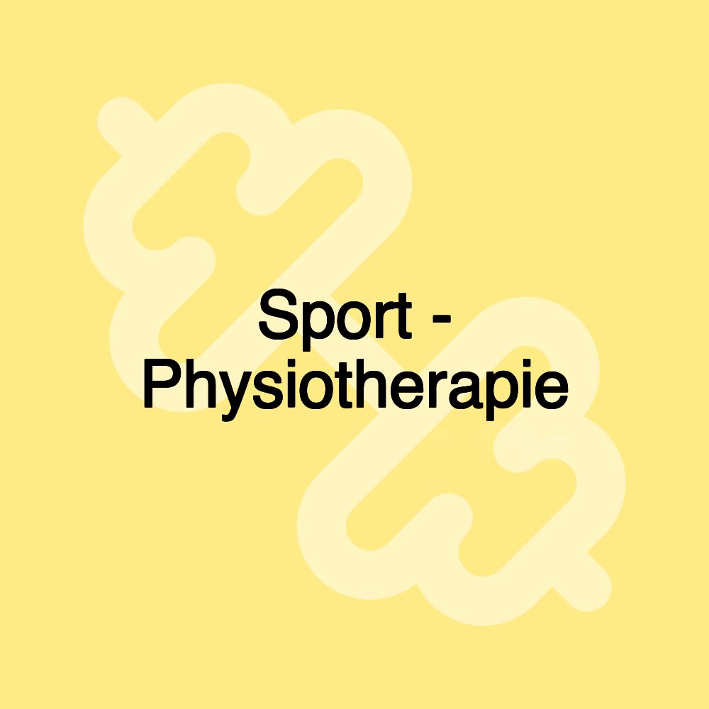 Sport - Physiotherapie