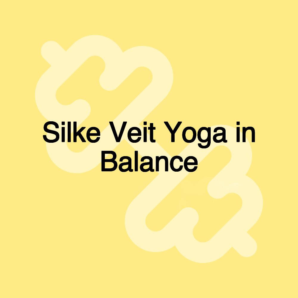 Silke Veit Yoga in Balance