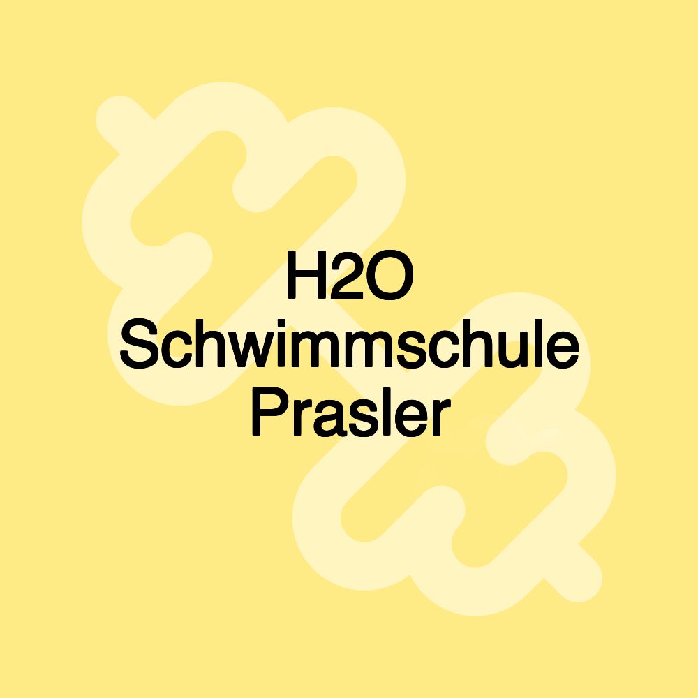 H2O Schwimmschule Prasler