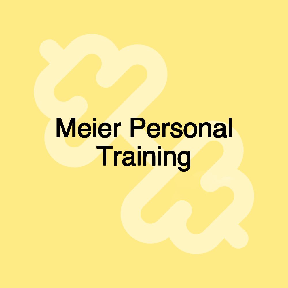 Meier Personal Training