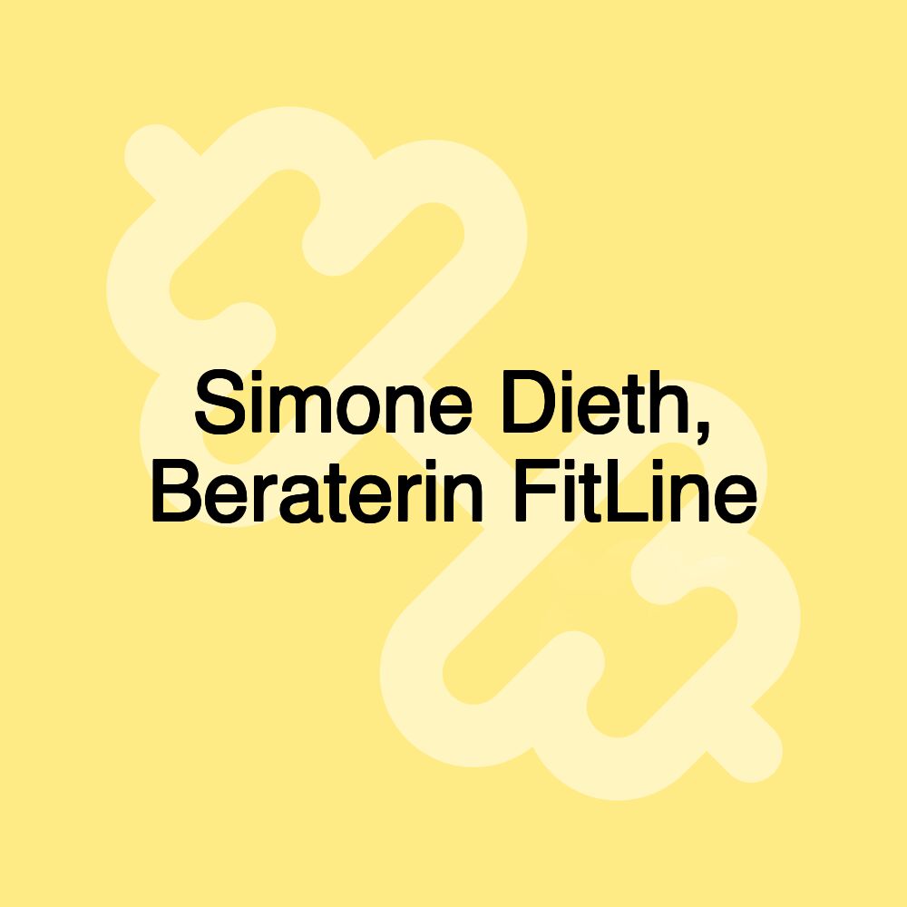 Simone Dieth, Beraterin FitLine