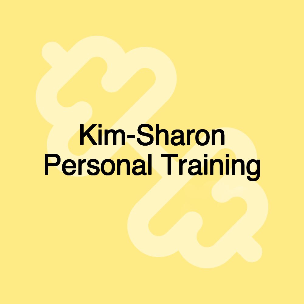 Kim-Sharon Personal Training