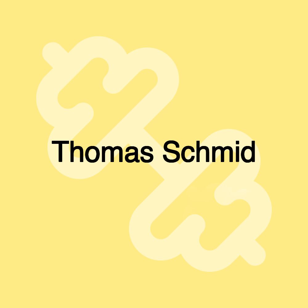 Thomas Schmid