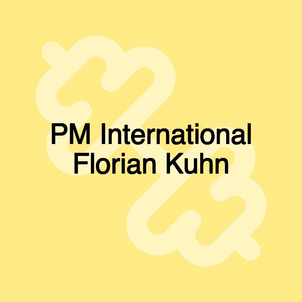 PM International Florian Kuhn