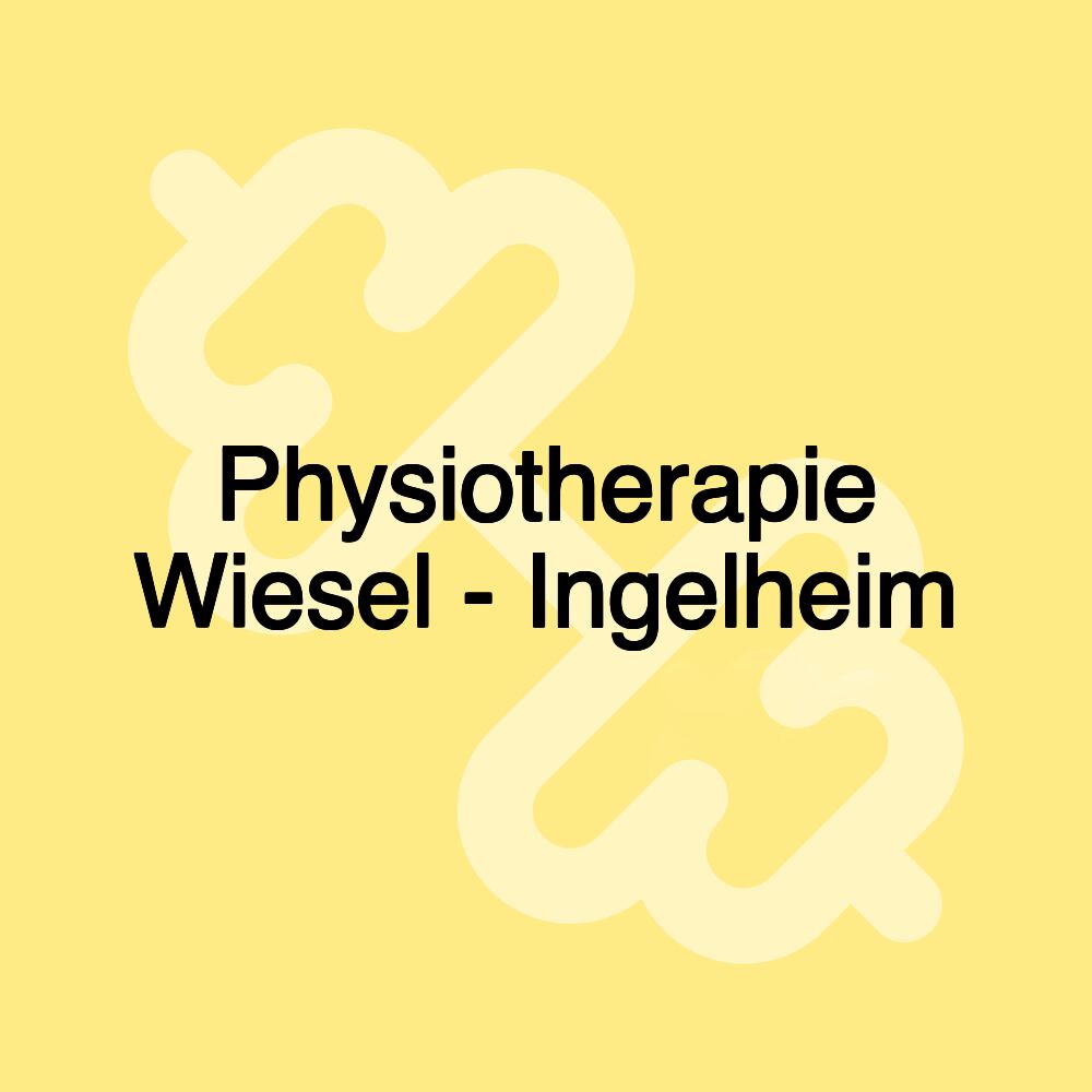 Physiotherapie Wiesel - Ingelheim