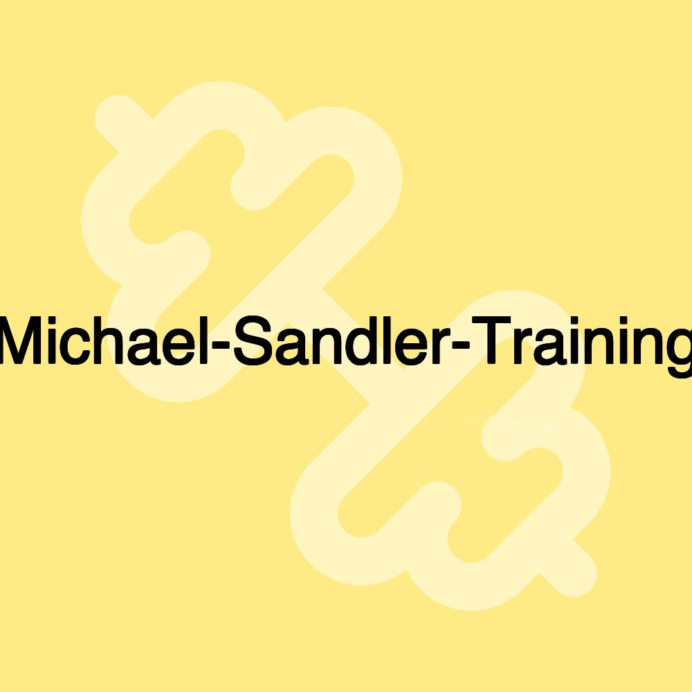 Michael-Sandler-Training