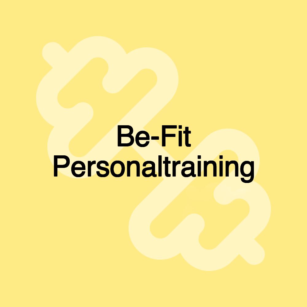 Be-Fit Personaltraining