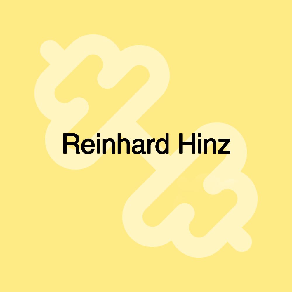 Reinhard Hinz