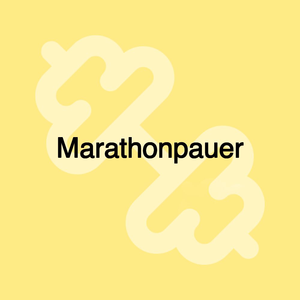 Marathonpauer