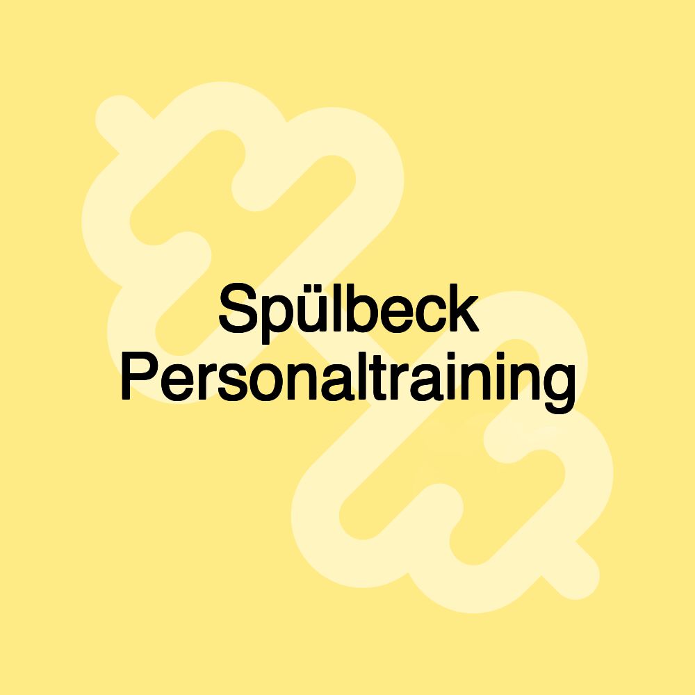 Spülbeck Personaltraining