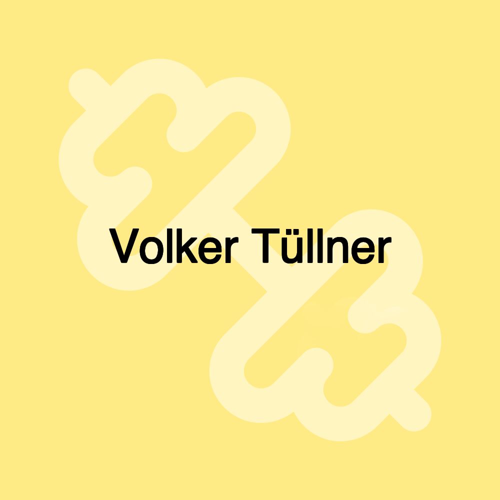 Volker Tüllner