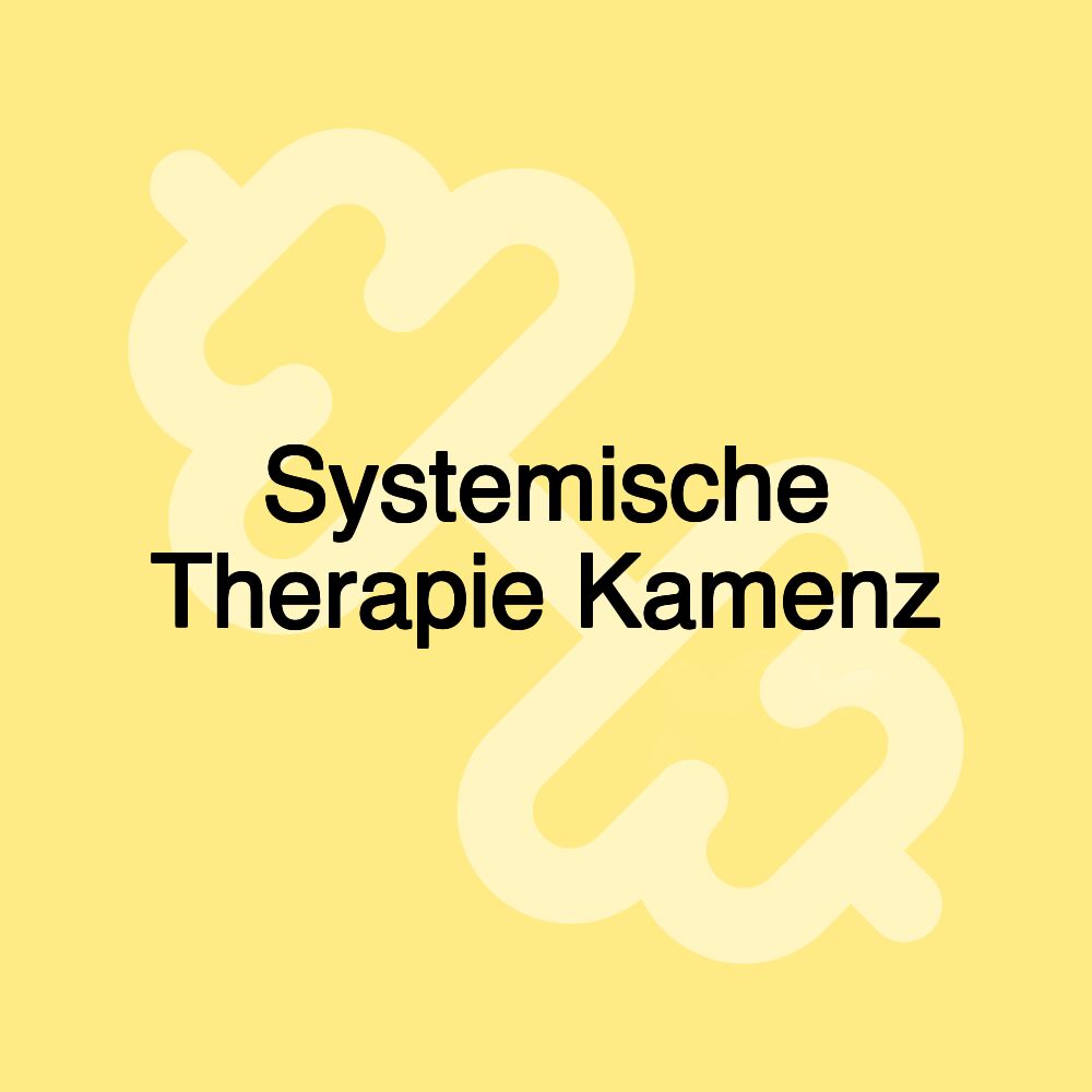 Systemische Therapie Kamenz