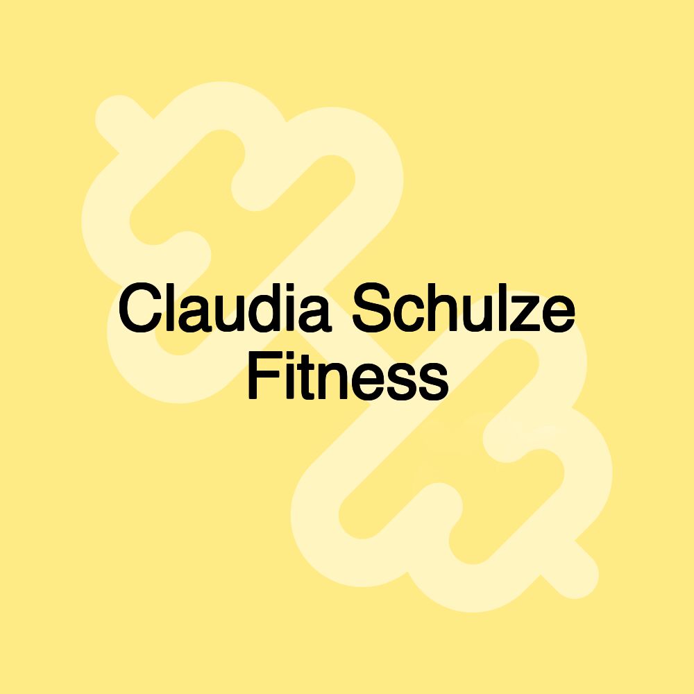 Claudia Schulze Fitness