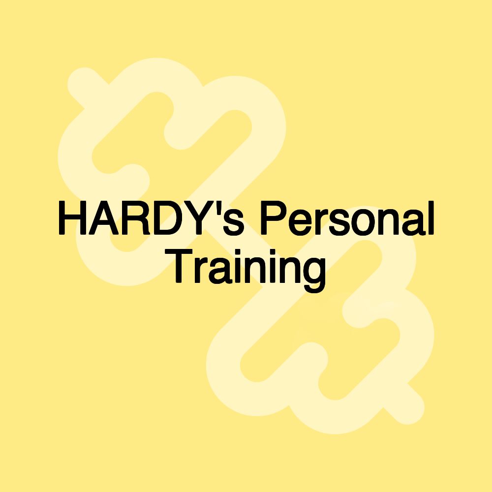 HARDY's Personal Training