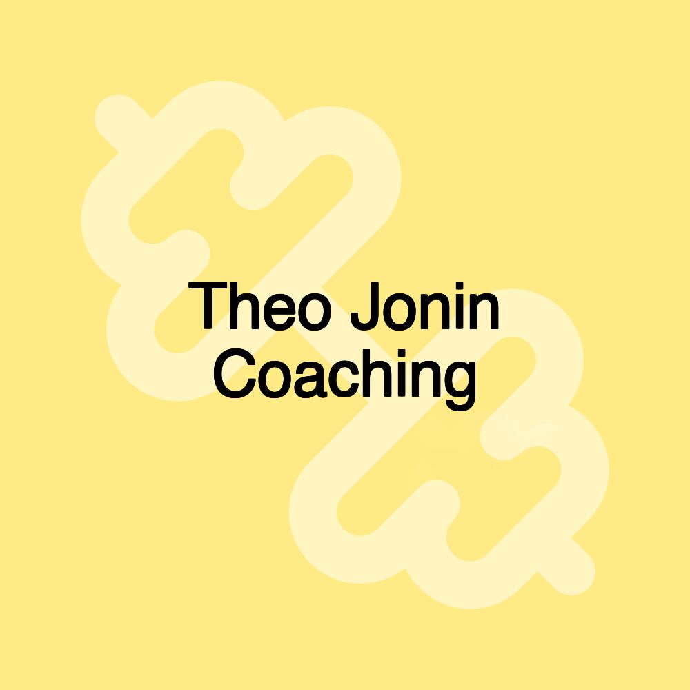 Theo Jonin Coaching